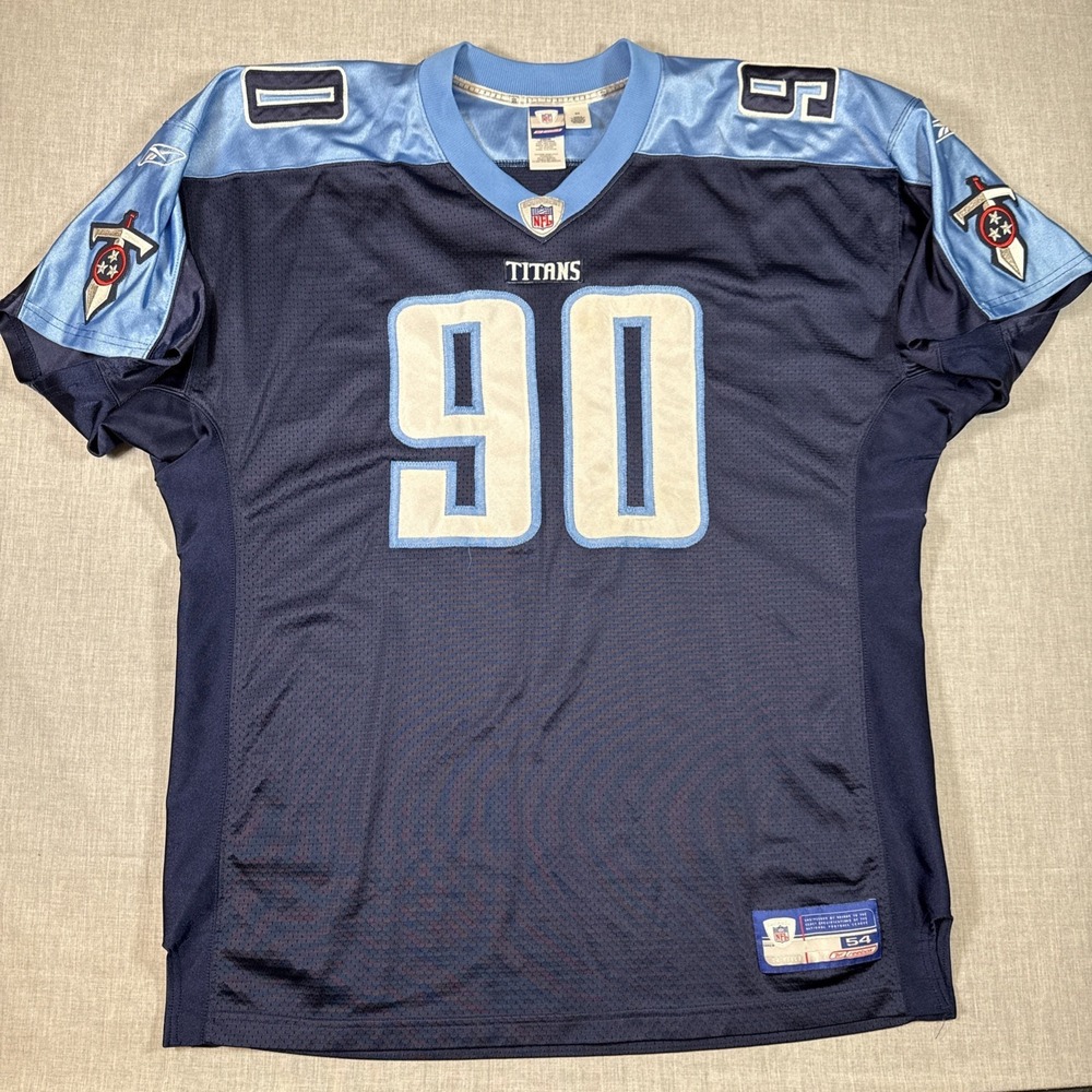Tennessee Titans Jevon Kearse Vintage Reebok Authentic Football Jersey Size 54